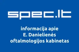 E. Danielienės oftalmologijos kabinetas