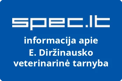 E. Diržinausko veterinarinė tarnyba