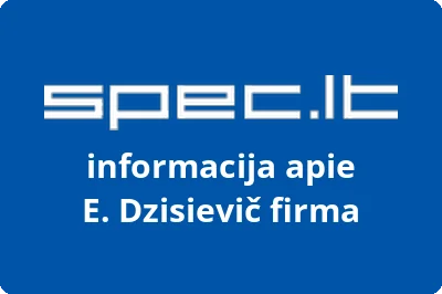 E. Dzisievič firma