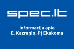 E. Kazragio, PĮ Ekakoma | spec.lt