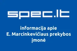 E. Marcinkevičiaus prekybos įmonė