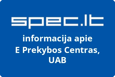 E prekybos centras, UAB | spec.lt