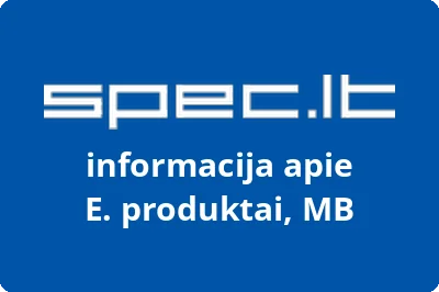 E. produktai, MB