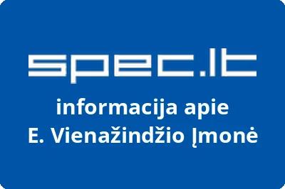 E. Vienažindžio Įmonė