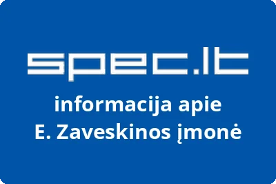 E. Zaveskinos įmonė