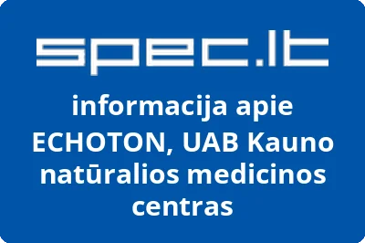 ECHOTON, UAB Kauno natūralios medicinos centras