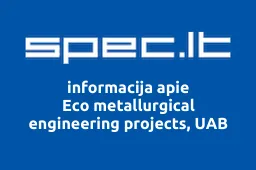 Eco metallurgical engineering projects, UAB | spec.lt