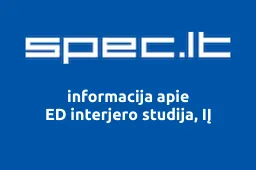 ED interjero studija, IĮ | spec.lt