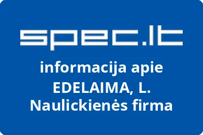 EDELAIMA, L. Naulickienės firma