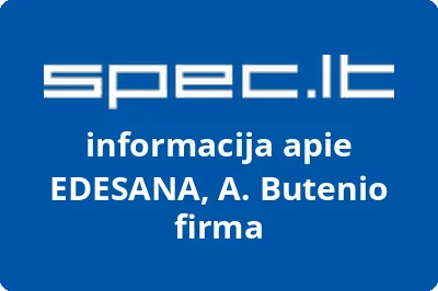 EDESANA, A. Butenio firma