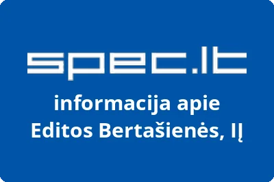 Editos Bertašienės, IĮ