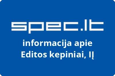 Editos kepiniai, IĮ