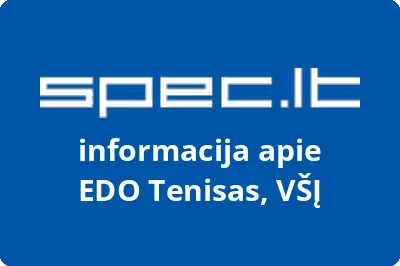 EDO Tenisas, VŠĮ | spec.lt