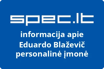 Eduardo Blaževič personalinė įmonė