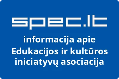 Edukacijos ir kultūros iniciatyvų asociacija