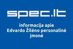 Edvardo Žilėno personalinė įmonė iliustracija