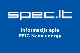 EEIG Nano energy | spec.lt