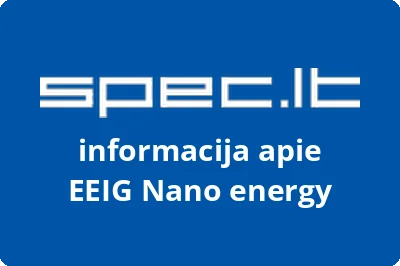 EEIG Nano energy