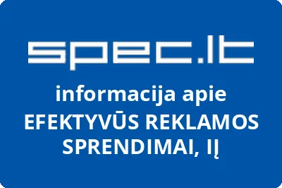 Efektyvūs reklamos sprendimai, IĮ