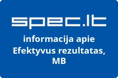 Efektyvus rezultatas, MB