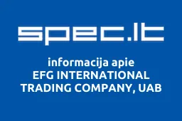 EFG INTERNATIONAL TRADING COMPANY, UAB iliustracija