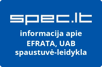 EFRATA, UAB spaustuvė-leidykla