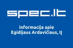 Egidijaus Ardavičiaus, IĮ | spec.lt