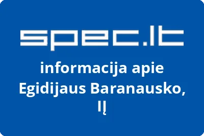 Egidijaus Baranausko, IĮ