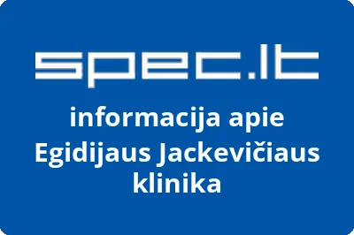 Egidijaus Jackevičiaus klinika