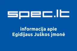 Egidijaus Juškos įmonė iliustracija