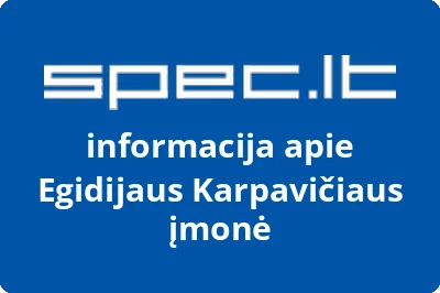 Egidijaus Karpavičiaus įmonė