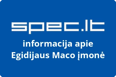 Egidijaus Maco įmonė