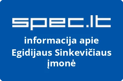Egidijaus Sinkevičiaus įmonė