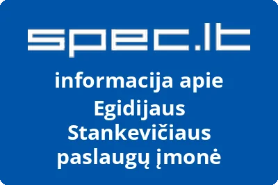 Egidijaus Stankevičiaus paslaugų įmonė