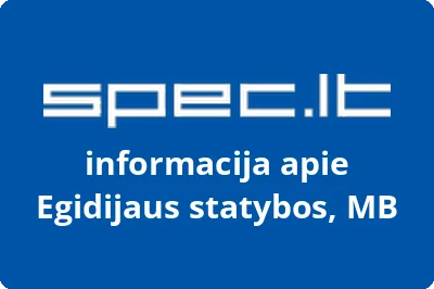 Egidijaus statybos, MB | spec.lt