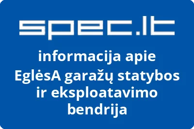 EglėsA garažų statybos ir eksploatavimo bendrija