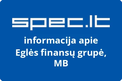 Eglės finansų grupė, MB