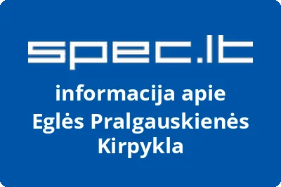 Eglės Pralgauskienės Kirpykla