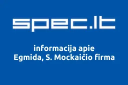 Egmida, S. Mockaičio firma | spec.lt