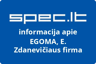 EGOMA, E. Zdanevičiaus firma