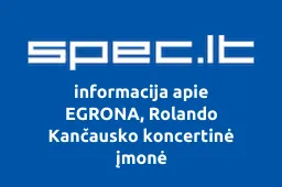 EGRONA, Rolando Kančausko koncertinė įmonė