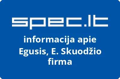 Egusis, E. Skuodžio firma