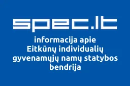 Eitkūnų individualių gyvenamųjų namų statybos bendrija | spec.lt