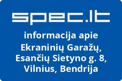 Ekraninių garažų, esančių Sietyno g. 8, Vilnius, bendrija