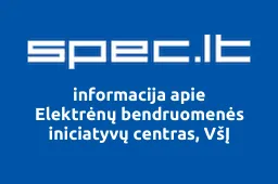 Elektrėnų bendruomenės iniciatyvų centras, VšĮ | spec.lt