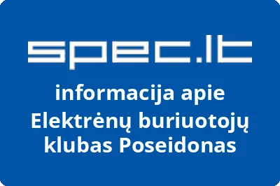 Elektrėnų buriuotojų klubas Poseidonas