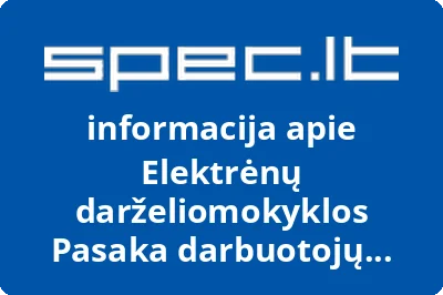 Elektrėnų darželiomokyklos Pasaka darbuotojų sąjunga
