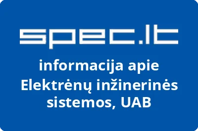 Elektrėnų inžinerinės sistemos, UAB | spec.lt