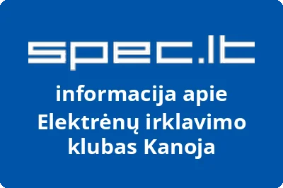 Elektrėnų irklavimo klubas Kanoja
