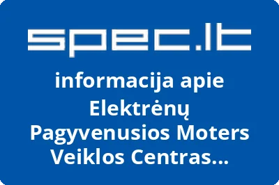 Elektrėnų pagyvenusios moters veiklos centras PURIENA